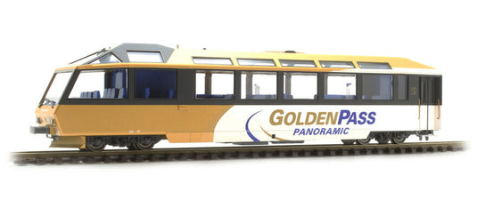 H0m 客車 Bemo ベモ MOB パノラマ制御客車 Ast 117 Era VI MOB Ast 117 GoldenPass Panoramic control car epoch VI DC
