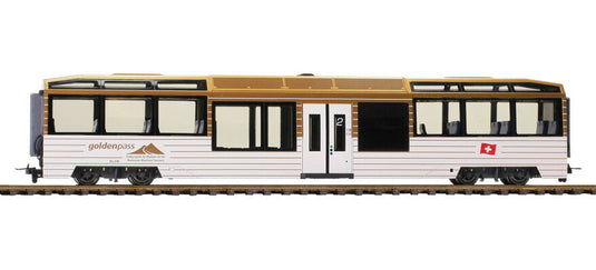 H0m 鉄道模型 客車 Bemo ベモ MOB Bs236 goldenpass Bs236 Low floor wagon DC