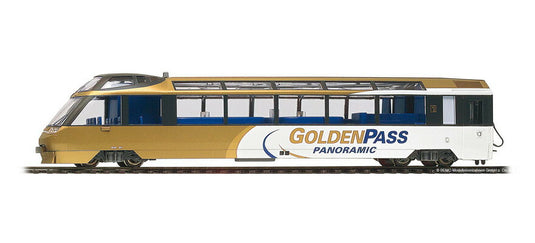 H0ゲージ 鉄道模型 客車 Bemo RhB Panoramic cab car Golden Pass Epoch V AC Function-Decoder