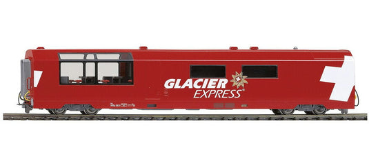 HOゲージ 鉄道模型 客車 Bemo ベモ レーティッシュ鉄道 氷河急行 WRp 3832 Epoch VI Panorama-Servicecar Glacier-Express RhB DC