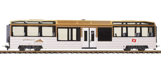 HOゲージ 鉄道模型 Bemo MOB Bs 236 GoldenPass Panoramic Era VI DC MOB low-floor tram Bs 236