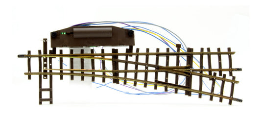 H0m 鉄道模型 線路 Bemo ベモ 電動ポイント 右 12deg R 515 mm L 162.3 mm electric switch DC