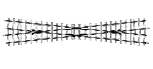 H0m 線路 Bemo 12 deg クロッシング 220mm DC電源 Power system DC