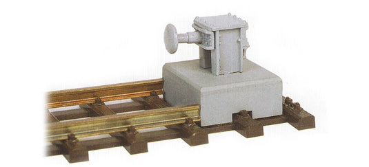 H0m 鉄道模型 Bemo RhB 車止め Disentis Metal Collection 完成モデル