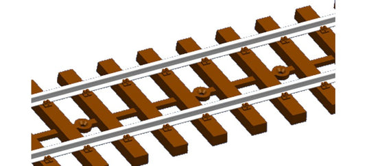 0m 鉄道模型 Bemo フレキシブル線路 木製枕木 幅22.2mm DC Flex track with wooden sleepers