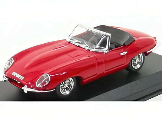 JAGUAR Eタイプ スパイダー 1961 レッド/ BEST-MODEL 1/43 ミニカー