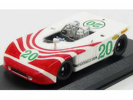 PORSCHE 908/03 3.0L N 20 タルガ・フローリオ 1970 Ｖ.エルフォード ハンス・ヘルマン ホワイト レッド / Best-Model 1/43 ミニカー