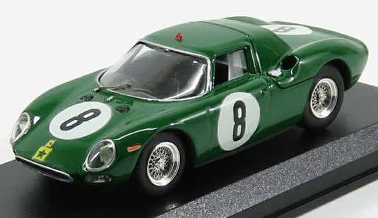 FERRARIフェラーリ 250 LM N 8 NURBURGRING 1965 PIPER MAGGS GREEN / Best-Model 1/43 ミニカー