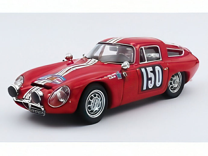 【予約】2月以降発売予定ALFA ROMEO GIULIA TZ N 150 TOUR DE FRANCE 1964 ジャン・ロラン ガブリエル・オージアス レッド/Best-Model 1/43ミニカー