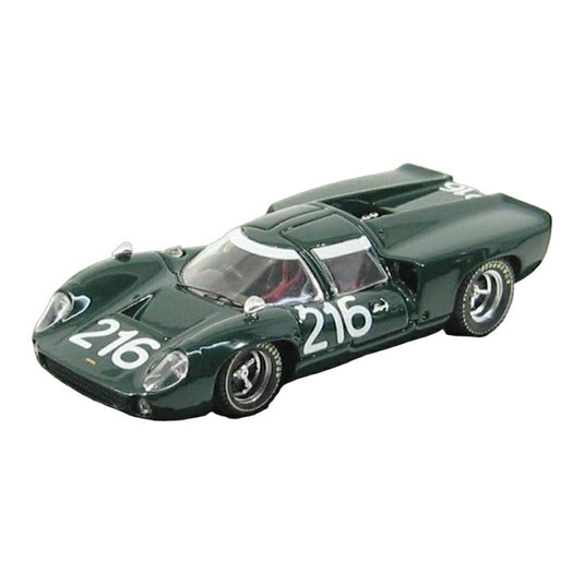 LOLAローラ T70 COUPEクーペ 1967 No.216 TARGA FLORIOタルガフローリオ EPSTEIN DIBLEY DARK GREENダークグリーン / Best-Model 1/43 ミニカー