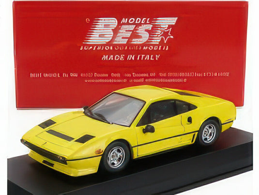 FERRARI 208 GTB TURBO 1980 イエロー / Best-Model 1/43 ミニカー