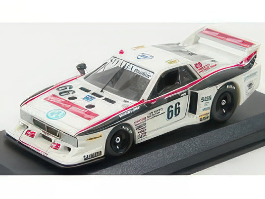 LANCIA BETA MONTECARLO N 66 24h LE MANS 1982 LAMERLE OLIVAR CASTELLANO WHITE/Best-Model 1/43ミニカー