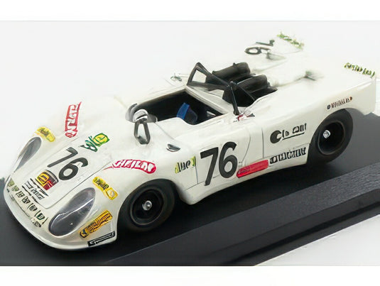 PORSCHE 908/2 FLUNDER N 76 24h LE MANS 1972 LAGNIEZ TOUROUL WHITE/Best-Model 1/43ミニカー