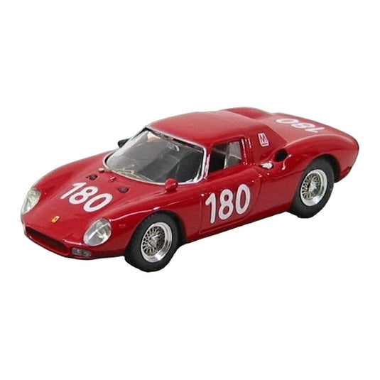 FERRARIフェラーリ 250LM 1966 No.180 TARGA FLORIOタルガフローリオ REDレッド / Best-Model 1/43 ミニカー