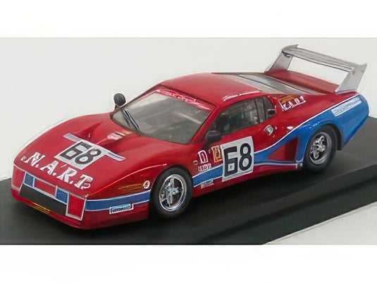FERRARI 512 BB LM NART N 68 DAYTONA 1979 TULLIUS BEDARS RED BLUE/Best-Model 1/43ミニカー