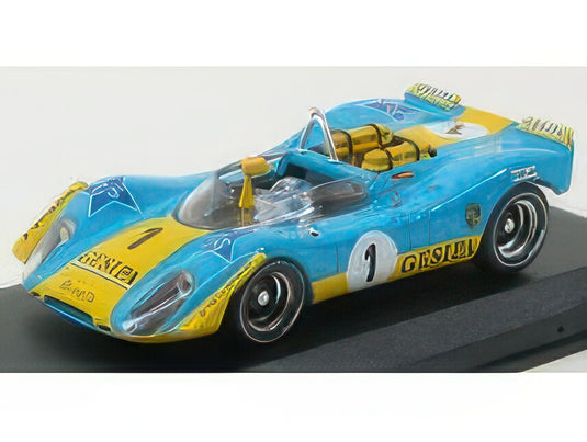 PORSCHE 908/2 N 1 JARAMA 1970 ALEXSOLER ROIG BLUE YELLOW/Best-Model 1/43ミニカー