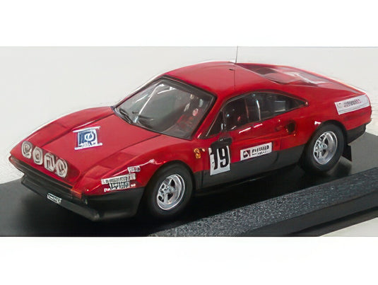 FERRARI 308 GTB N 19 RALLY ST CERGUE 1982 JAQUILLARD RED/Best-Model 1/43ミニカー