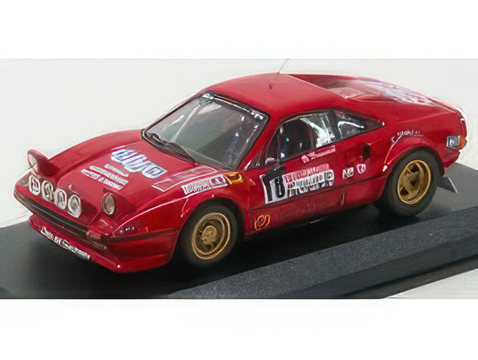 FERRARI 308 GTB GR4 RALLY D'ELBA 1978 LIVIERO PENARIOL RED/Best-Model 1/43ミニカー