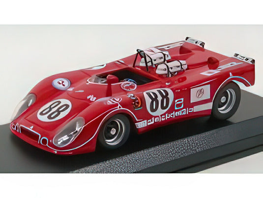 PORSCHE  FLUNDER N 88 FUJI 1971 KAZATO  RED/Best-Model 1/43ミニカー