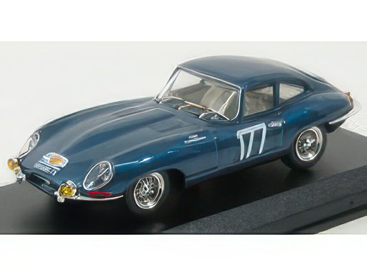 JAGUAR ETYPE COUPE N 177 TOUR DE FRANCE 1963 CARDI KLUKASZEWSKI BLUE M –  ラストホビー