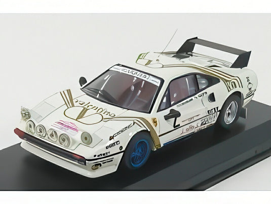 FERRARI 308GTB ヴァレンティーノ N2 モンツァ 1984 ワルデガルド ホワイト/ Best-Model 1/43 ミニカー