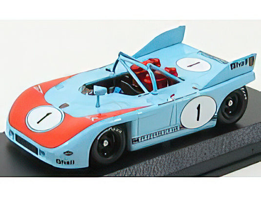 PORSCHE  908/3 N 1 BRANSHATCH 1972 JOST  CASONI  LIGHT BLUE ORANGE/Best-Model 1/43ミニカー