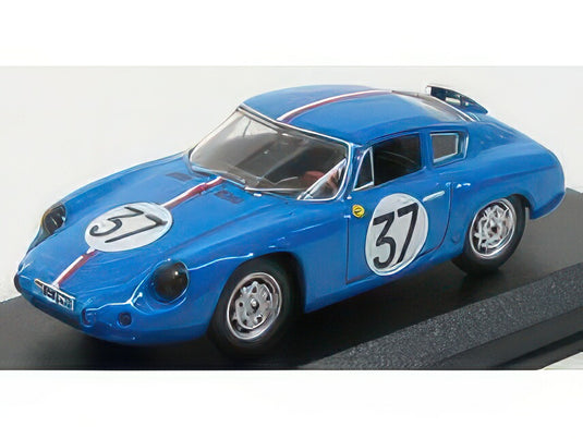 PORSCHE 1600GS ABARTH N 37 24h LE MANS 1961 BUCHET MONNERET BLUE/Best-Model 1/43ミニカー