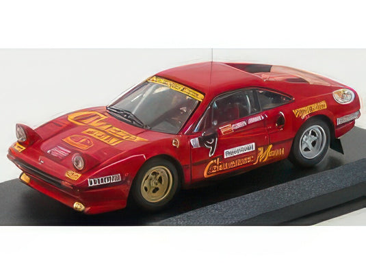 FERRARI 308GTB N 9 RALLY CATALUNYA 1985 C.CABA RED/Best-Model 1/43ミニカー