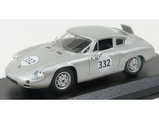 PORSCHE 1600GS ABARTH N 332 WINNER CAMPIONATO EUROPEO 1962 H.KUHNIS SILVER/Best-Model 1/43ミニカー