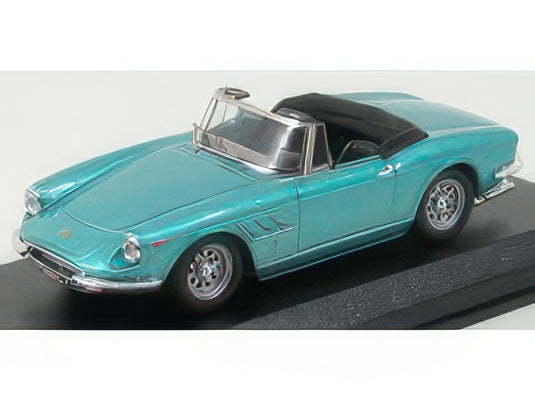 FERRARI 330GT SPIDER 1966 LIGHT BLUE GREEN MET/Best-Model 1/43ミニカー