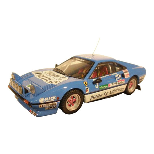 Ferrariフェラーリ 308 GTB No.3 Playa de las Americas 1982 ブルー / Best-Model 1/43 ミニカー