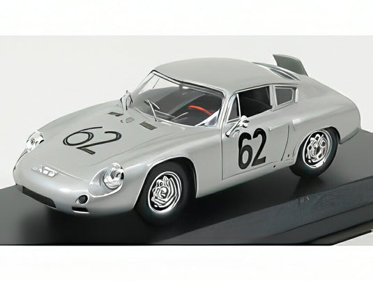 PORSCHE 1600GS ABARTH N 62 タルガフローリオ 1963 KOCH VON SCHROTER シルバー/ Best-Model 1/43 ミニカー