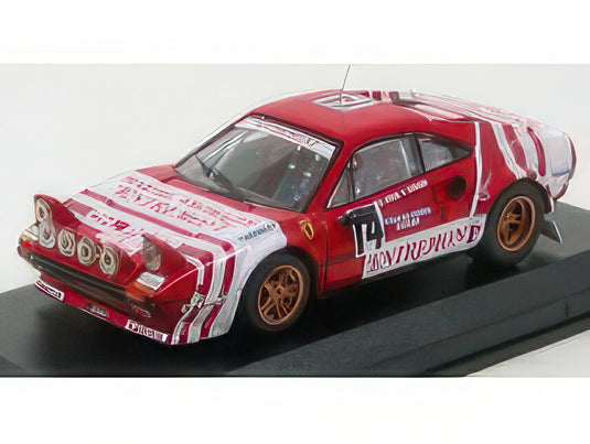 Najlepší model Ferrari 308 Gtb Gr.4 N 11 Winner Rally Del Ciocco 1982 De Antoni - Tognana 1:43