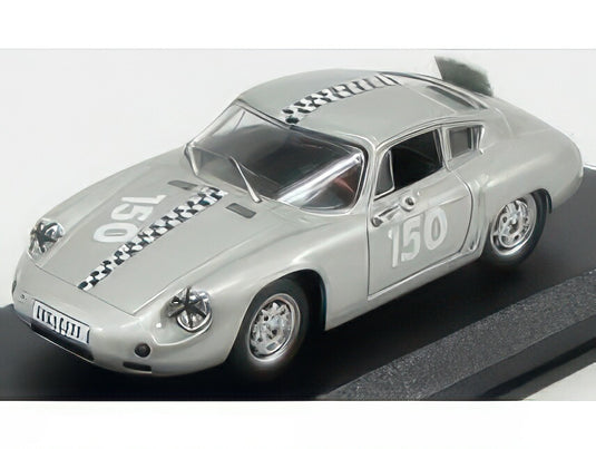 PORSCHE 1600GS ABARTH COUPE N 150 HOCKENHEIM 1961 F.HAHNL SILVER/Best-Model 1/43ミニカー
