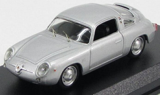 FIATフィアット ABARTH 750 ZAGATO COUPE PROVA 1958 SILVER / Best-Model 1/43 ミニカー