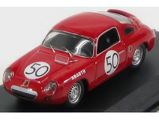 FIAT ABARTH 950S COUPE N 50 24h LE MANS 1960 GUICHET CONDRILLER RED/Best-Model 1/43ミニカー