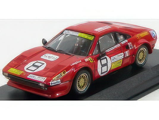 FERRARI 308 GTB COUPE N 8 24h DAYTONA 1978 BESENZONI DAL BEN WEVER RED/Best-Model 1/43ミニカー