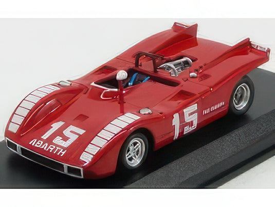 FIAT ABARTH 2000SP SPIDER N 15 NURBURGRING 1970 K.AHRENS JR. RED WHITE/Best-Model 1/43ミニカー