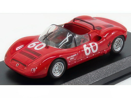 FIAT ABARTH SP 1000 SPIDER N 60 MONZA 1968 PAL JOE BOTALLA RED/Best-Model 1/43ミニカー