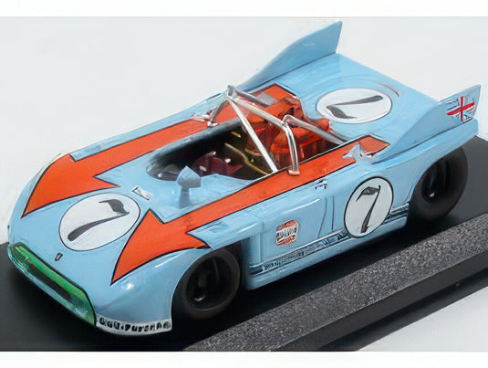 PORSCHE 908/3 SPIDER N 7 TARGA FLORIO 1971 J.SIFFERT B.REDMAN LIGHT BLUE/Best-Model 1/43ミニカー