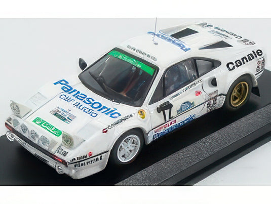 FERRARI 308 GTB COUPE (night version) N 12 WINNER TARGA FLORIO 1982 TOGNANA DE ANTONI WHITE/Best-Model 1/43ミニカー