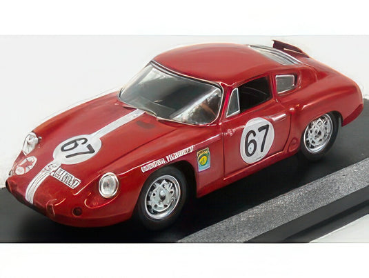 PORSCHE 356B CARRERA ABARTH GTL N 67 ROSSFELD HILL CLIMB 1963 H.MULLER RED/Best-Model 1/43ミニカー