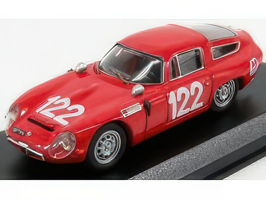 ALFA ROMEO TZ1 SCUDERIA PAGASO N 122 TARGA FLORIO 1966 LO PICCOLO SUTERA RED/Best-Model 1/43ミニカー