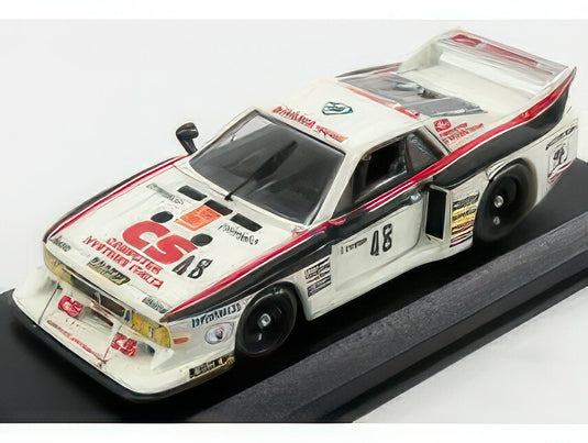LANCIA BETA MONTECARLO N 48 6h SILVERSTONE 1982 CASTELLANO CRAWFORD WHITE RED/Best-Model 1/43ミニカー