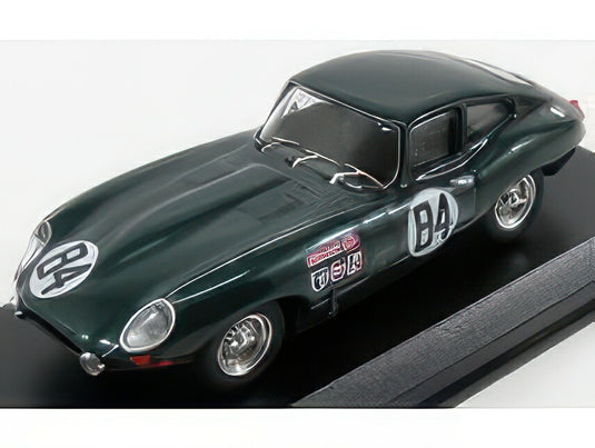 JAGUAR ETYPE COUPE N 84 12h SEBRING 1968 RODGERS ROBSON GREEN/Best-Model 1/43ミニカー