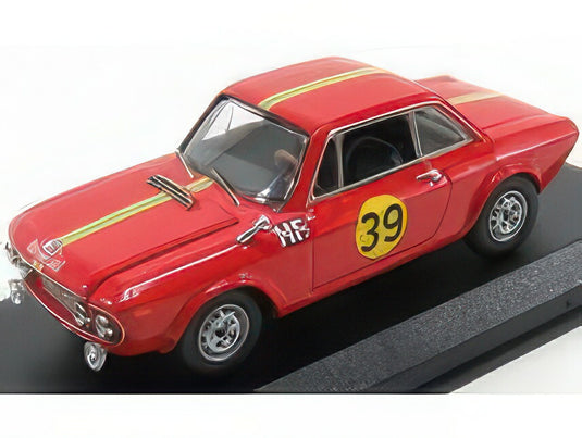 LANCIA FULVIA COUPE 1.3HF N 39 2nd RALLY MONTECARLO 1967 ANDERSSON DAVRNPORT RED/Best-Model 1/43ミニカー