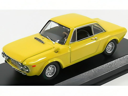 LANCIA FULVIA COUPE 1600 HF FANALONE 1968 イエロー/Best-Model 1/43ミニカー