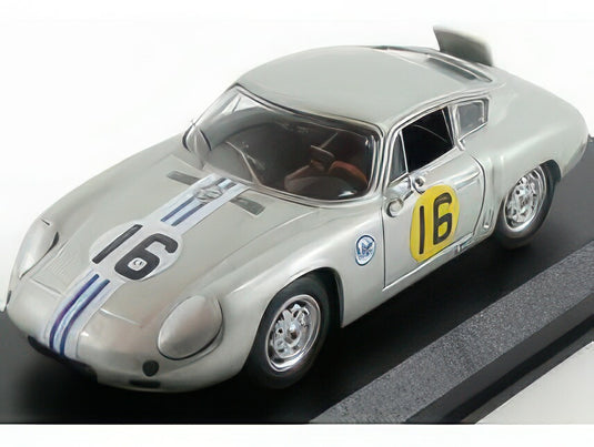 PORSCHE 356B ABARTH N 16 WINNER 3h DAYTONA 1963 C.CASSEL SILVER/Best-Model 1/43ミニカー