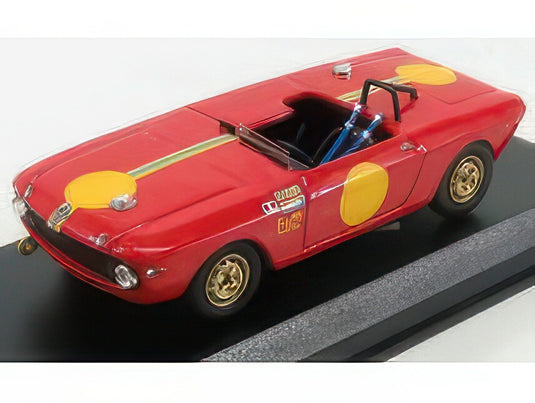 LANCIA FULVIA SPIDER SPECIAL HF N 0 PROVA 1967 RED/Best-Model 1/43ミニカー