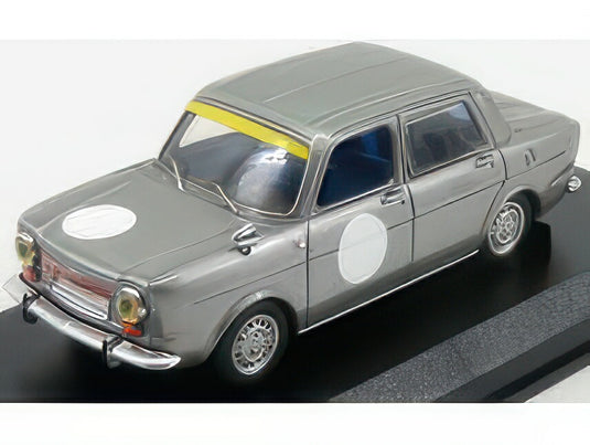 SIMCA 1150 ABARTH N 0 RALLY 1963 GREY/Best-Model 1/43ミニカー